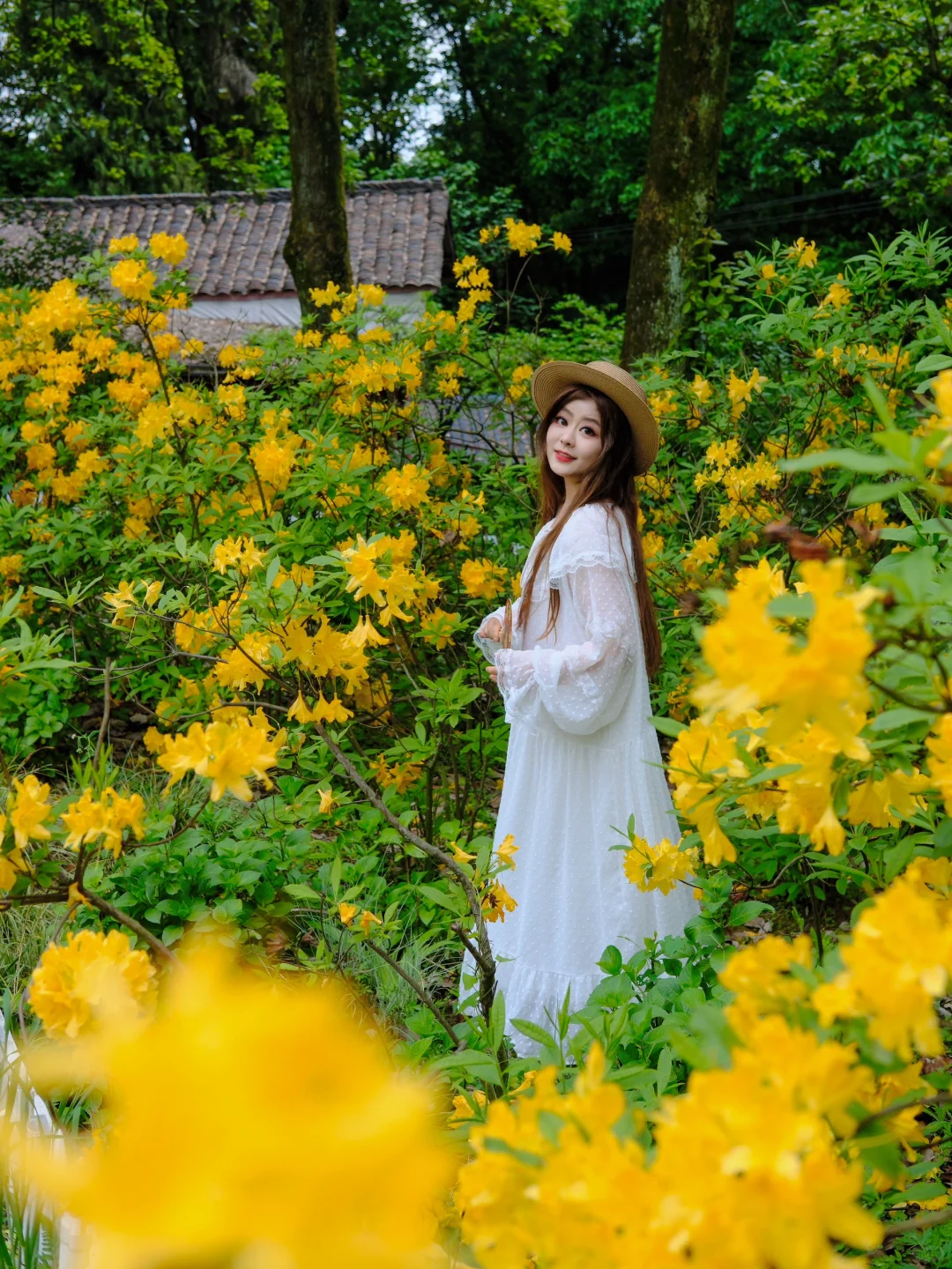 成都周边1h!!现实版《国色芳华》好震撼!!