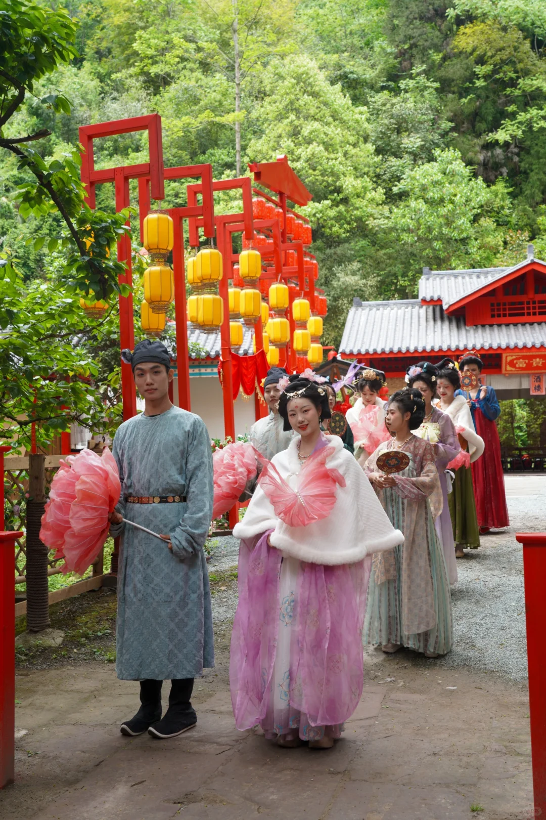 成都周边1h!!现实版《国色芳华》好震撼!!