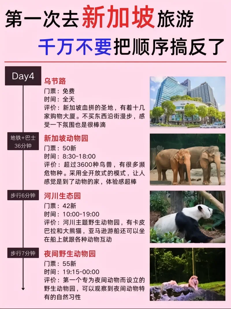 第一次去新加坡不踩雷必看攻略❗❗❗