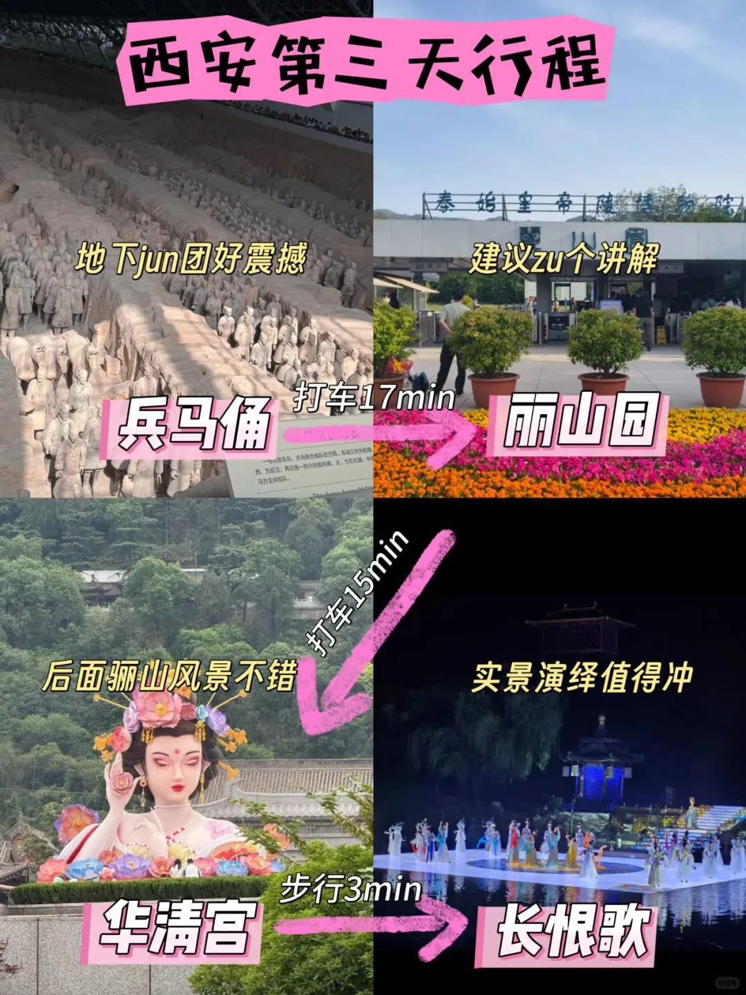 到了西安才知道，真的要多带裤子。。。