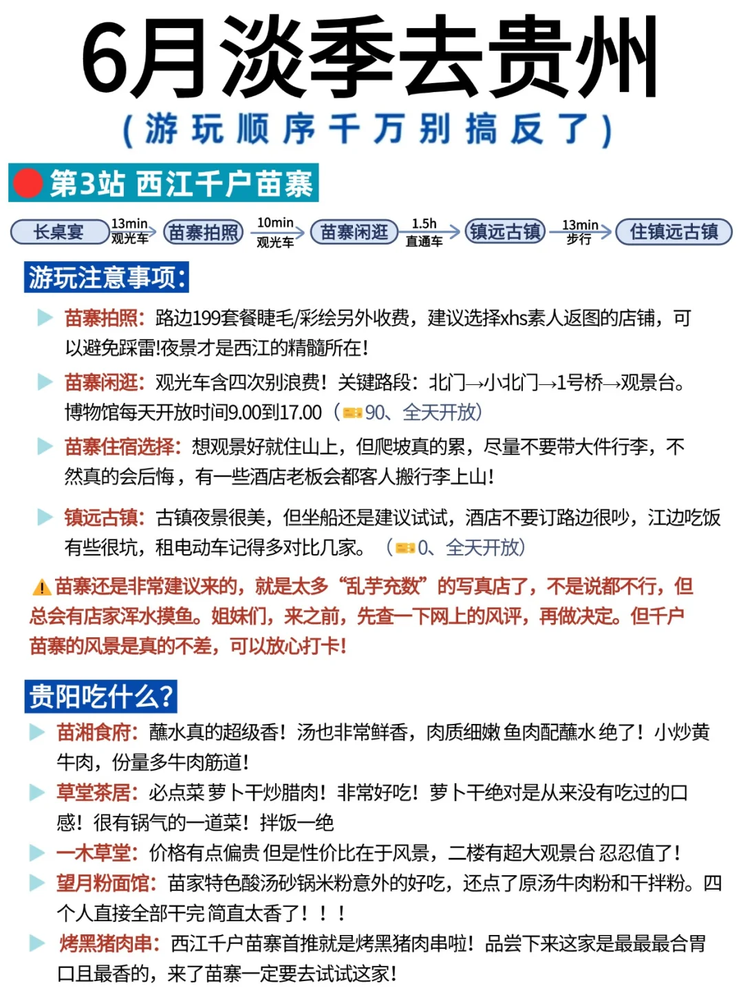 拜托🙏🏻5-7月去贵州旅游姐妹们听劝