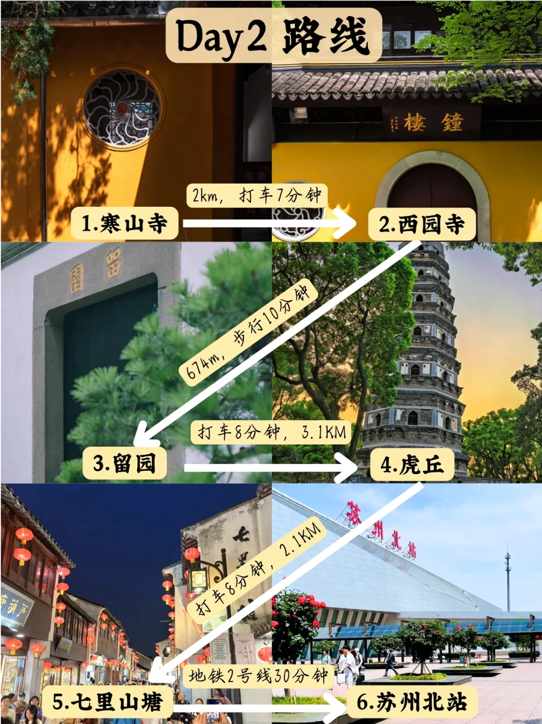 苏州两日游攻略诚意奉献!专为6月来访的姐妹