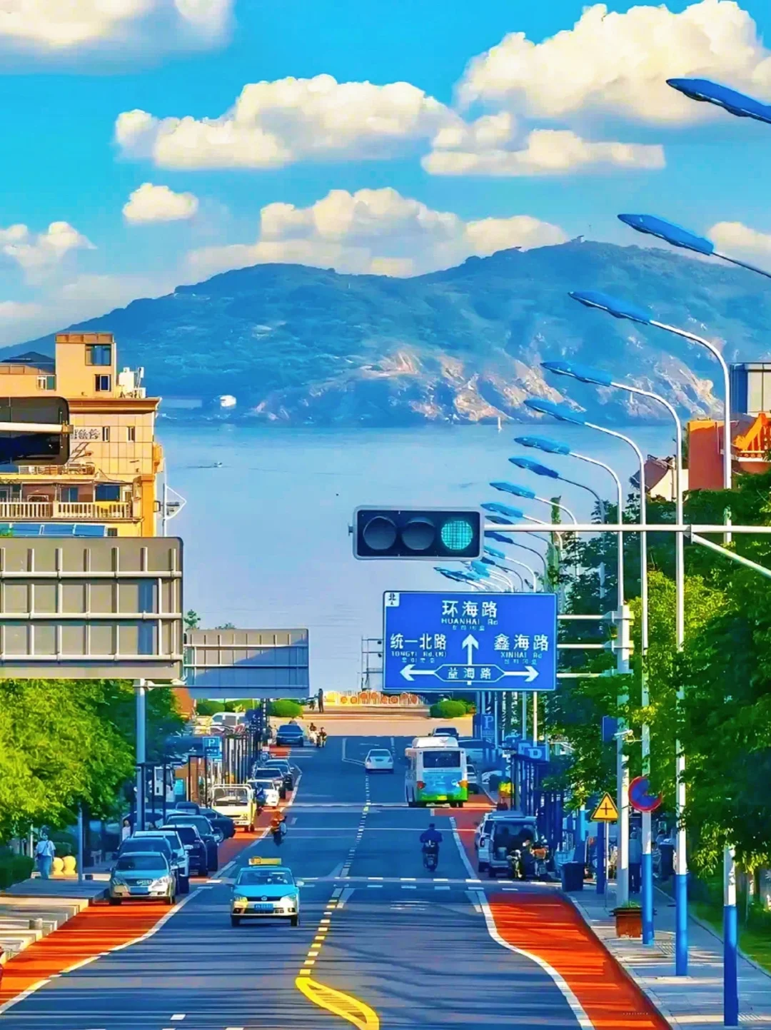 跟风最成功的一次，威海海景美到失语🌊