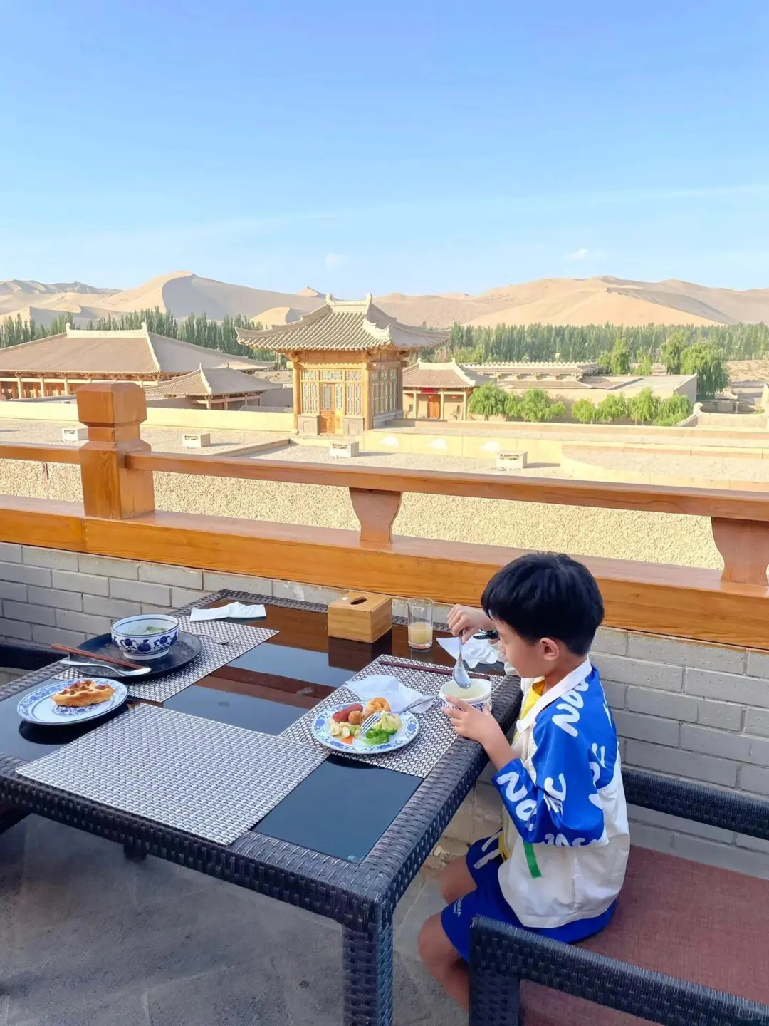 人生建议：带娃去敦煌，一定要6-8月去❗️