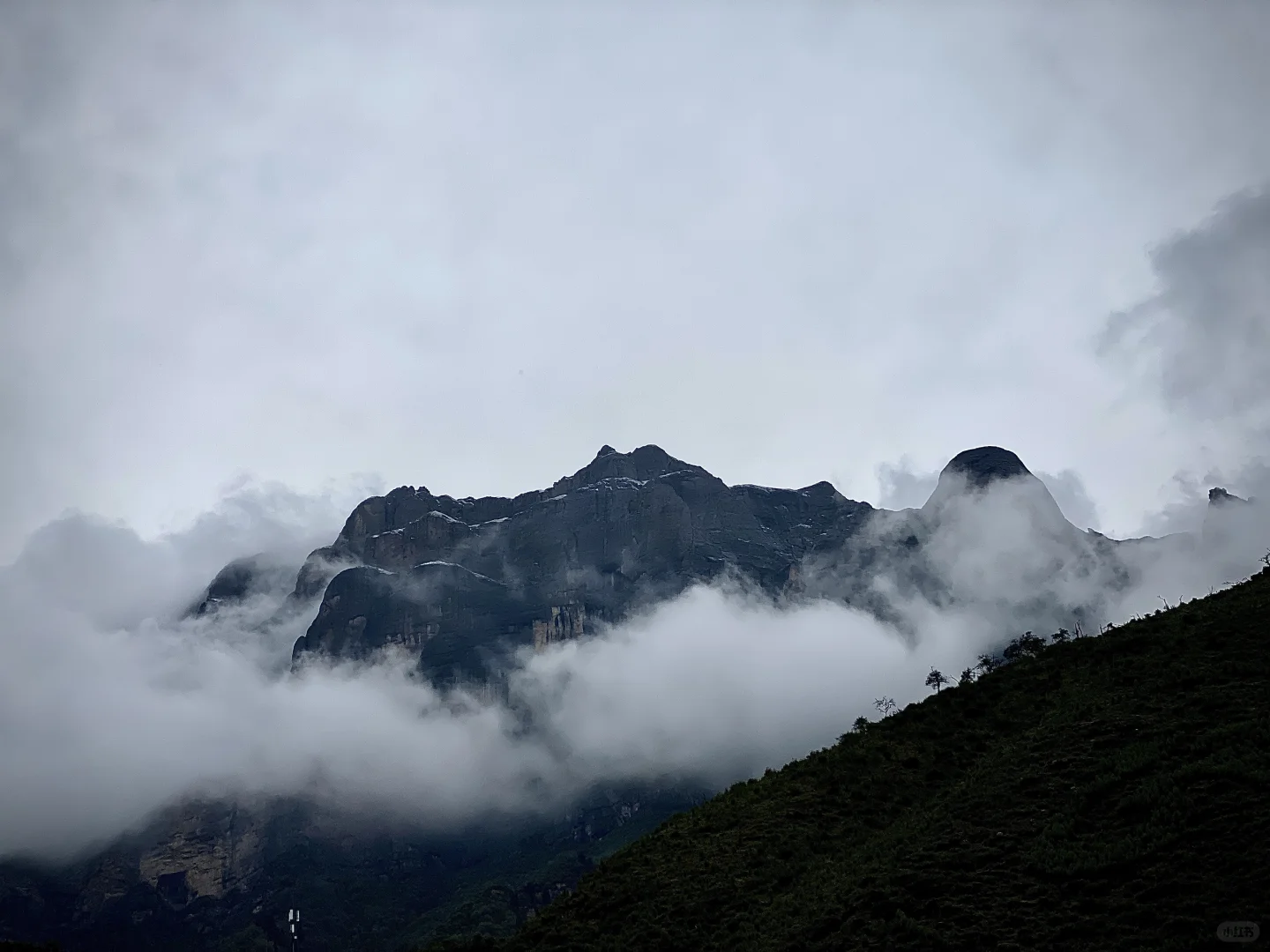 云海之中，雪山之上！