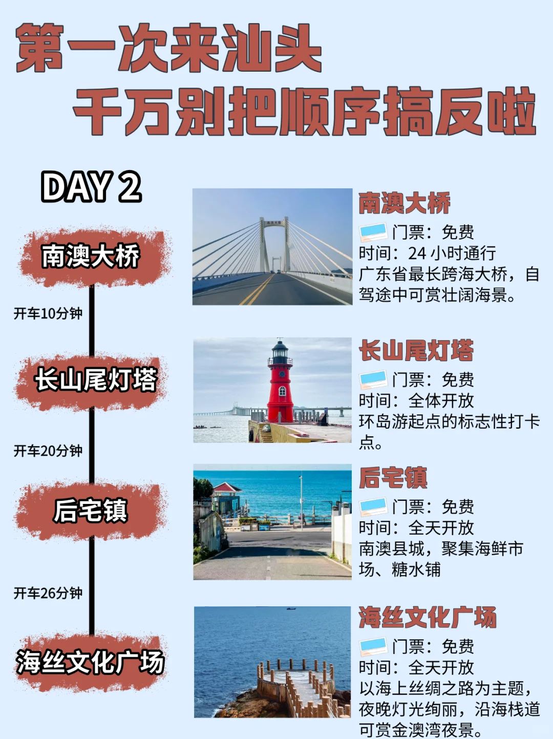 汕头 | 3 天 2 夜不绕路旅游攻略