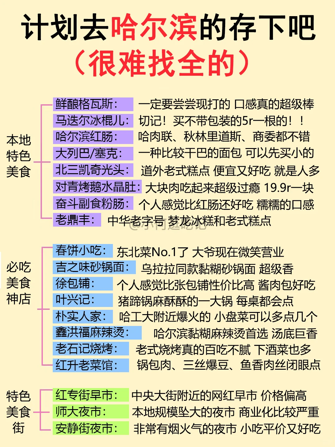 6-8月来哈尔滨！这份旅游全攻略请查收💌