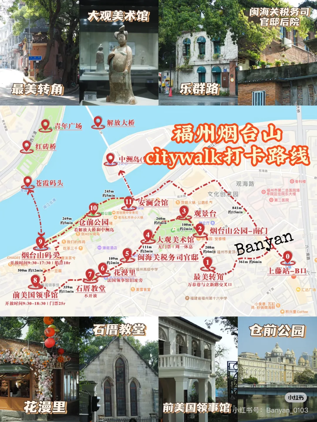 福州市必打卡的景点+美食