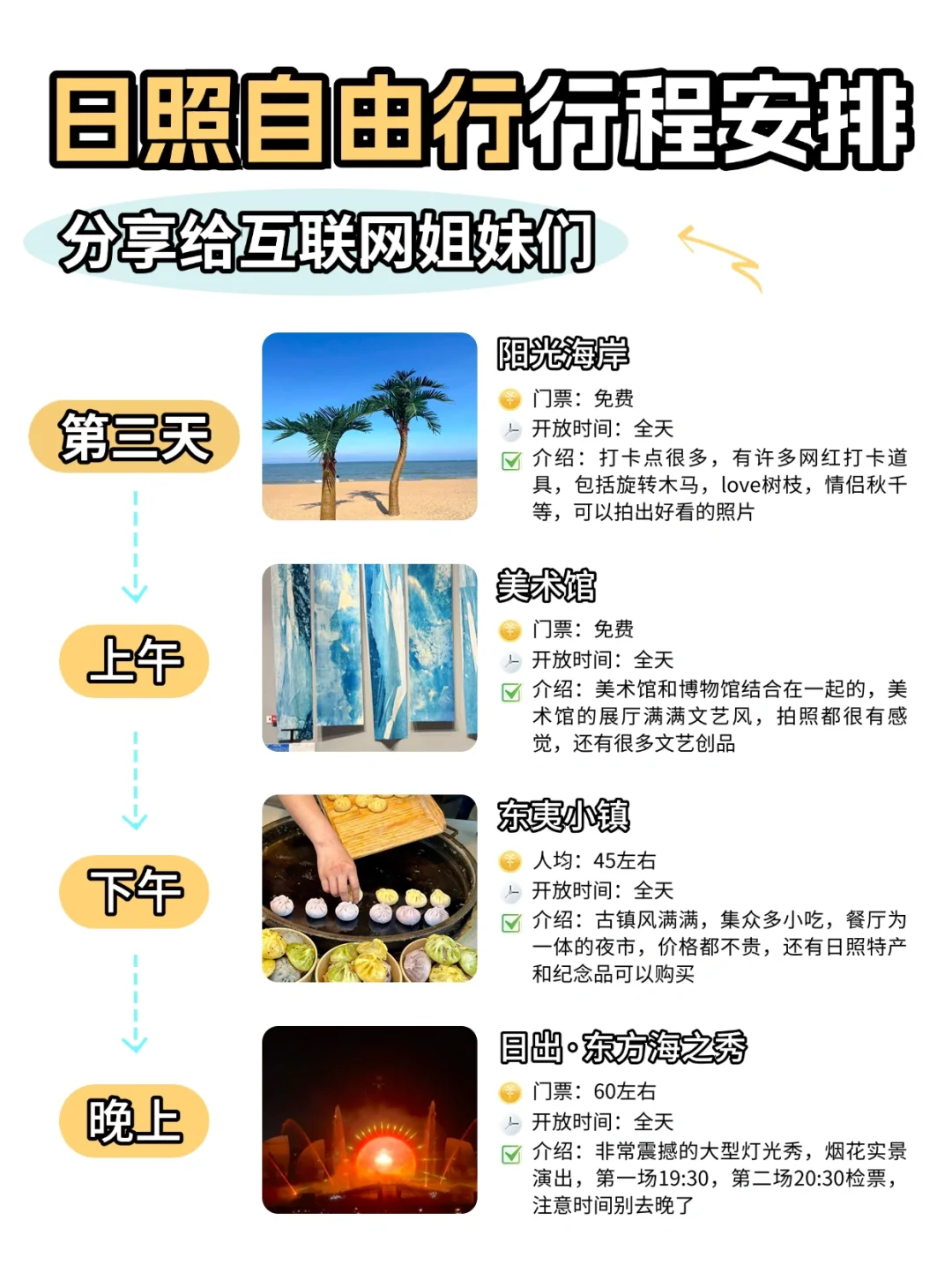 日照自由行旅游攻略🏝️
