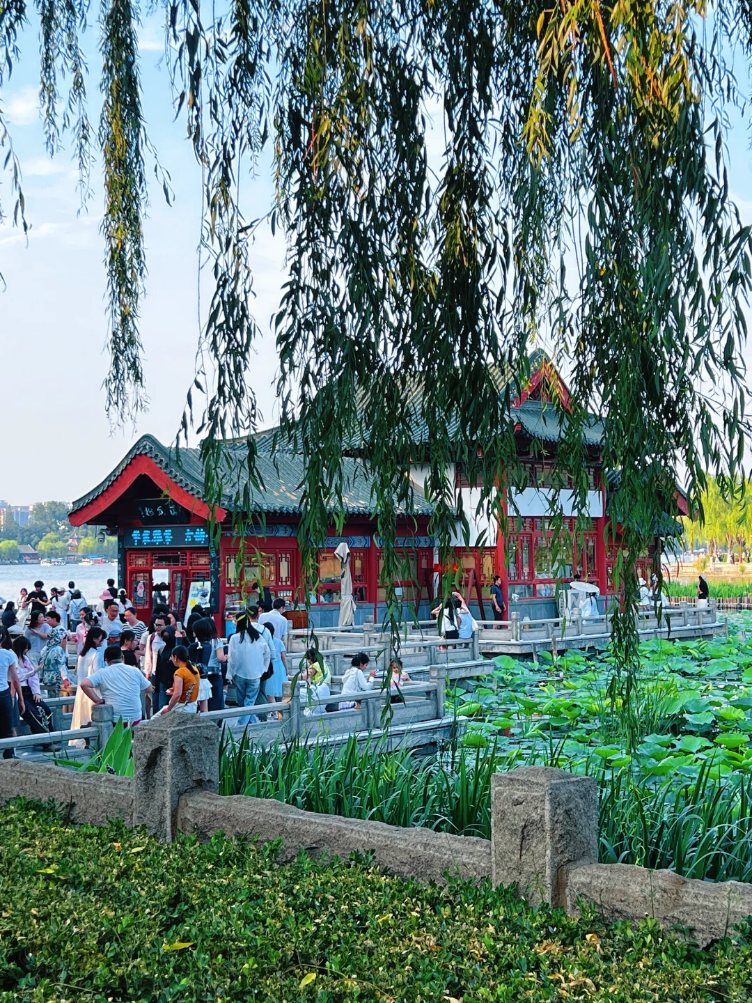 济南，免费景点凑不出两张人像发朋友圈🙂‍↔️