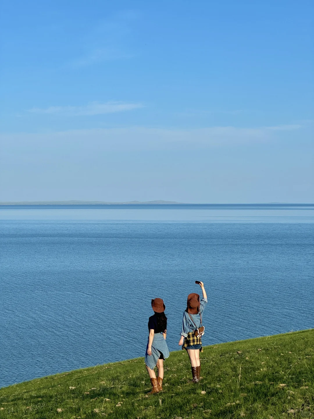 live.在呼伦贝尔实现了草原的尽头看大海!!