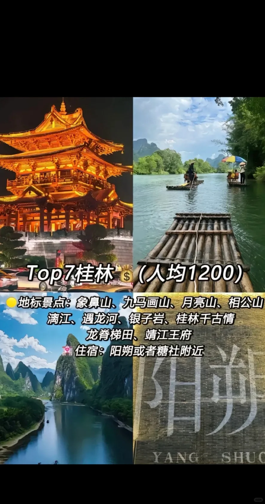 国内适合大学生穷游的城市🌆