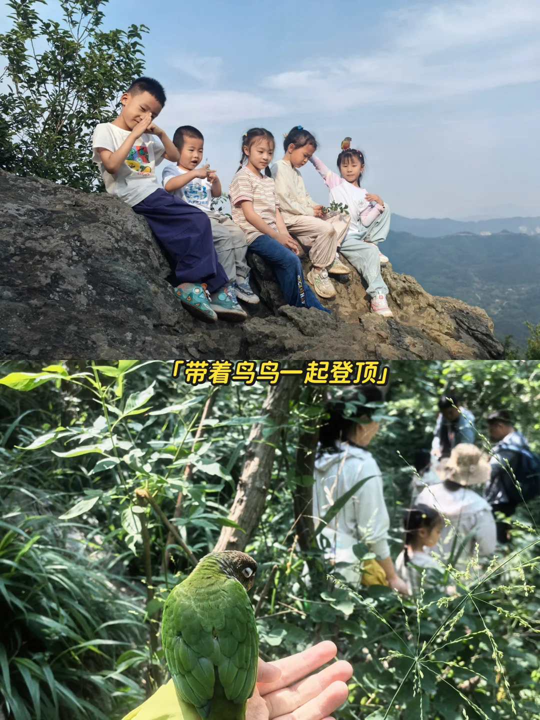 武汉周边孝感双峰山美人谷亲子爬山溯溪攻略