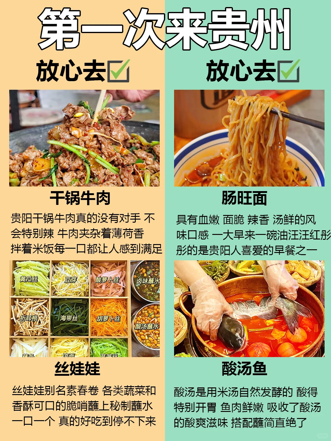 贵州旅游攻略！准备第一次来的姐妹看过来