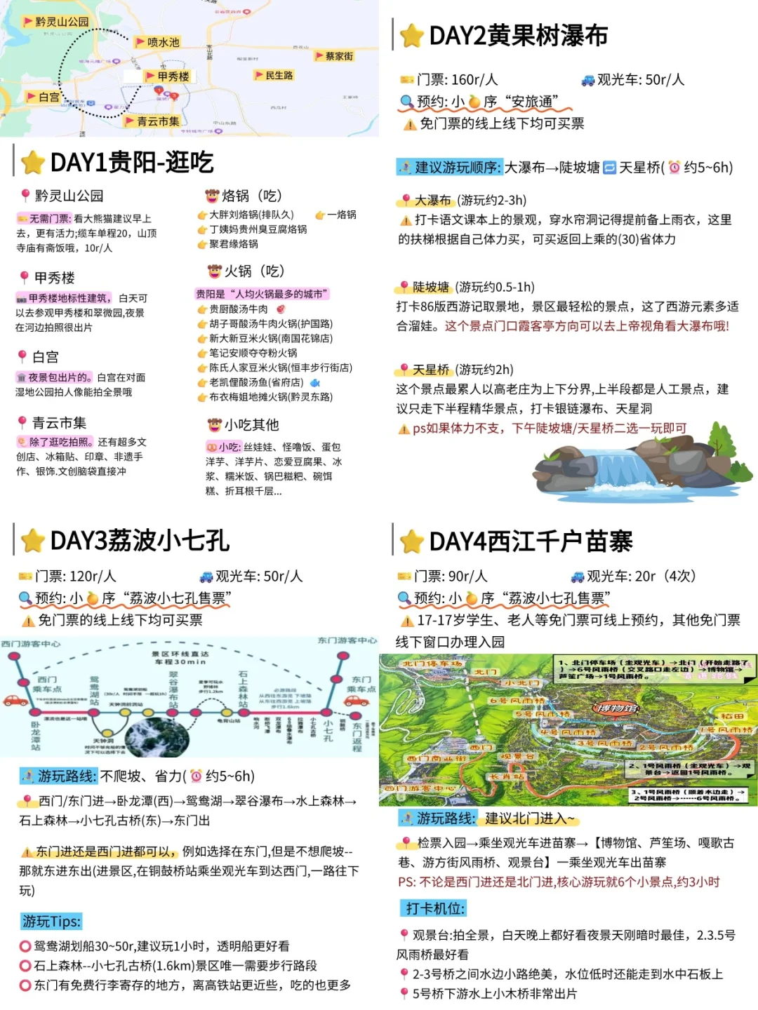 可以封神的贵州旅游攻略🙊少走弯路