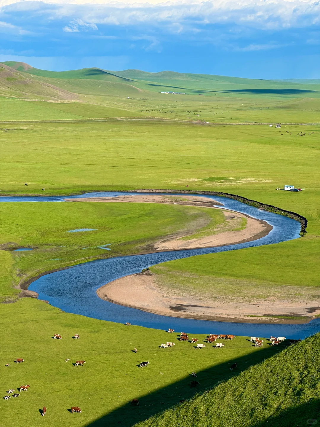 live.在呼伦贝尔实现了草原的尽头看大海!!