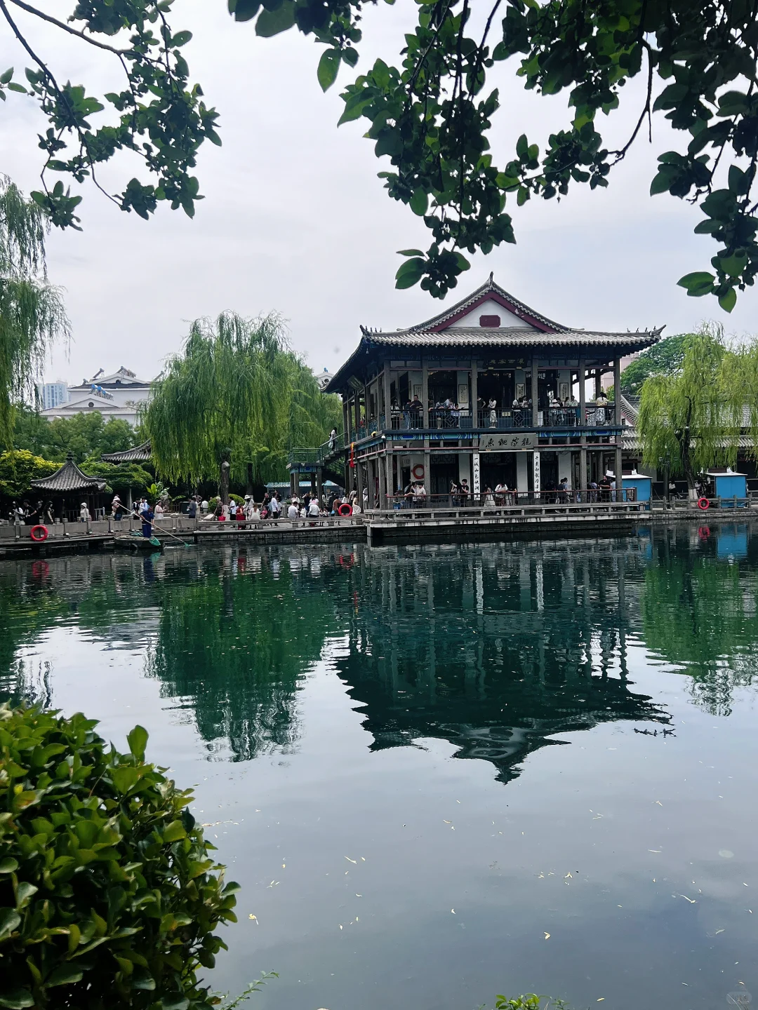 济南，免费景点凑不出两张人像发朋友圈🙂‍↔️