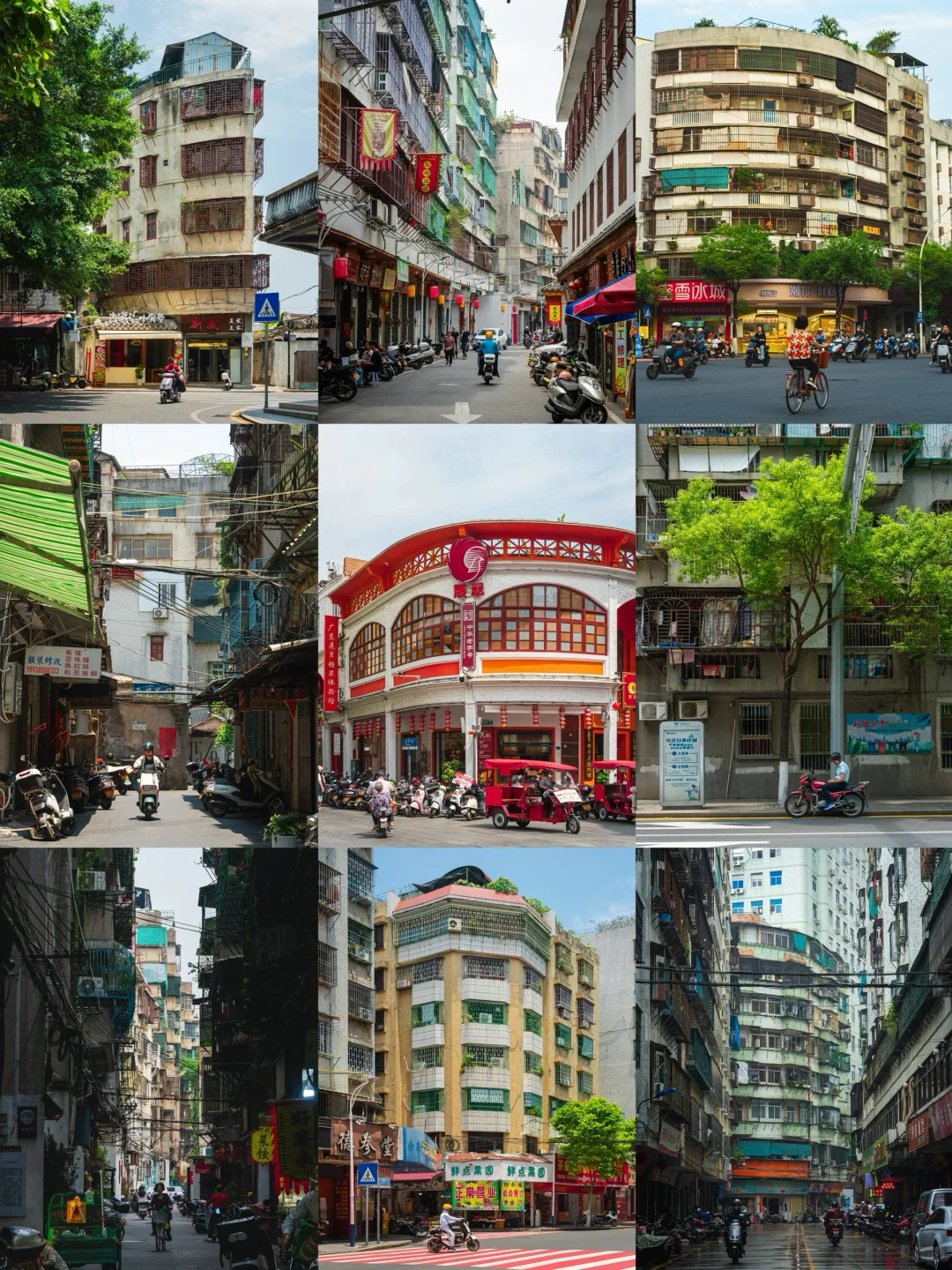 比起景点，我更喜欢潮汕的人文和街道📸