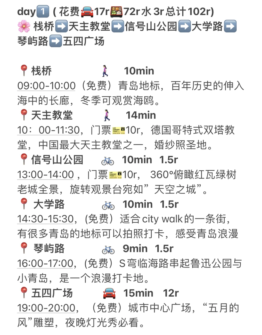 青岛三日游💰450块搞定‼️速速码住