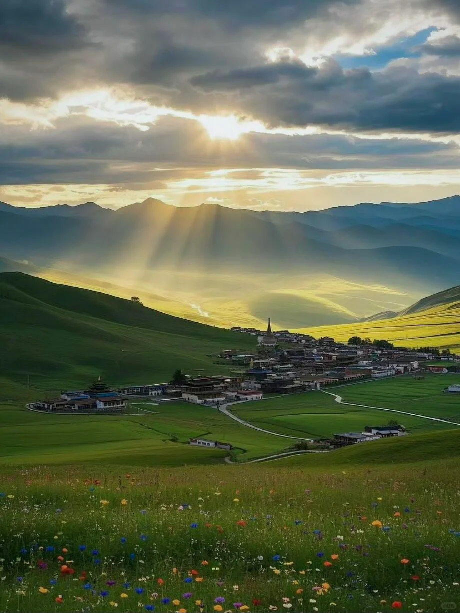 本以为新疆够美了，直到我来了甘南…