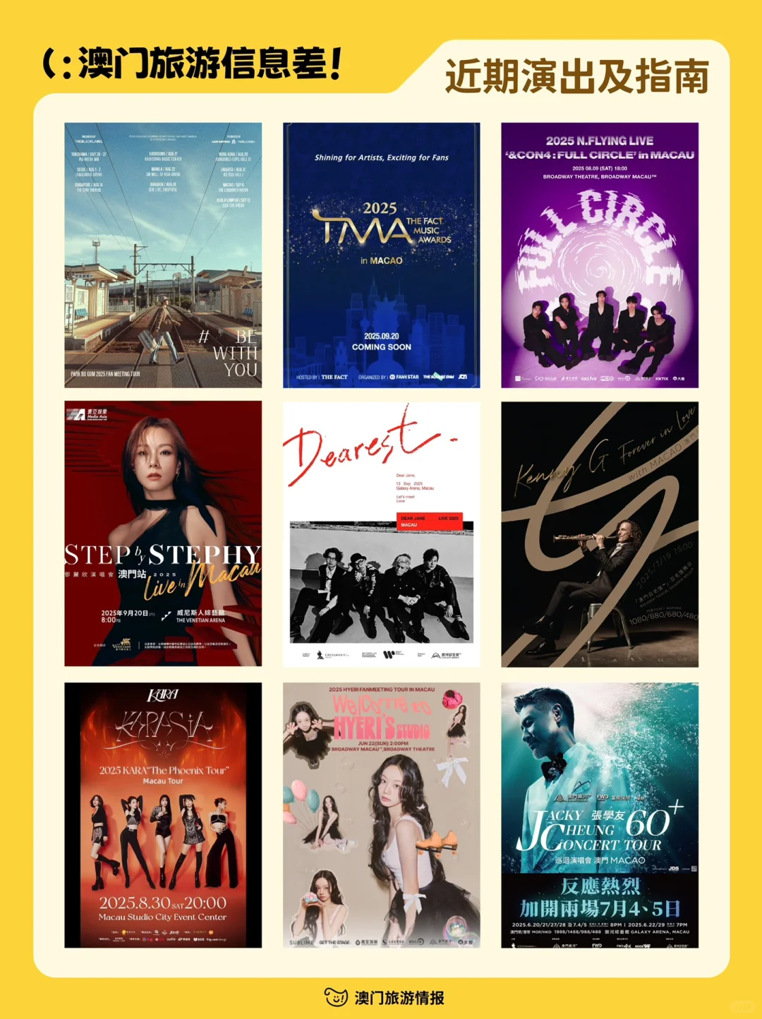 每周速递🔥一篇说明白澳门旅游信息差！
