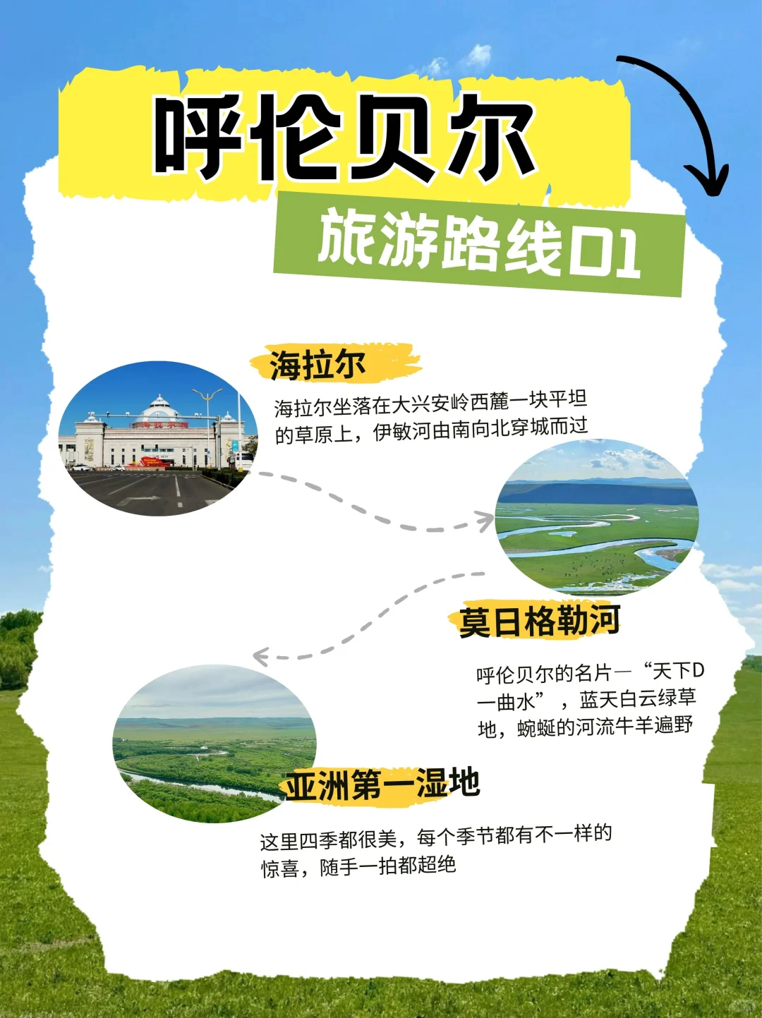 5天4晚呼伦贝尔轻奢游，美到不想回家！🏕️