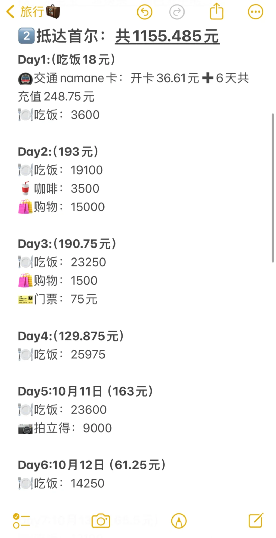 TV｜第一次来首尔自由行6天5晚看这篇够‼️