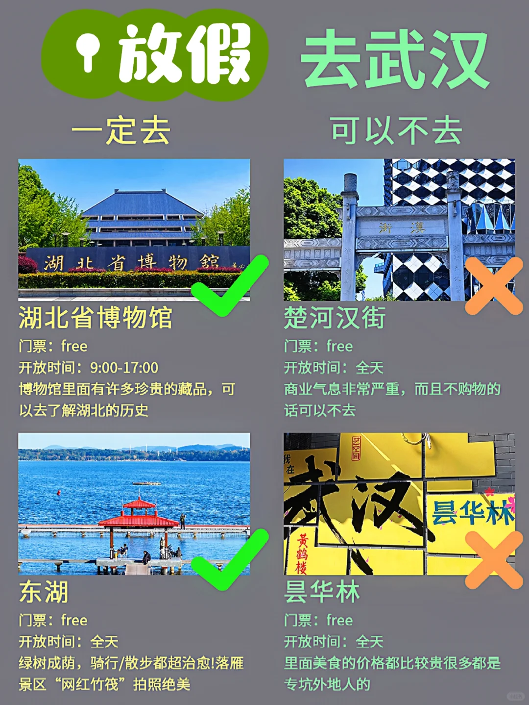 暑期武汉旅游不踩雷🚕本地人做的旅游攻略