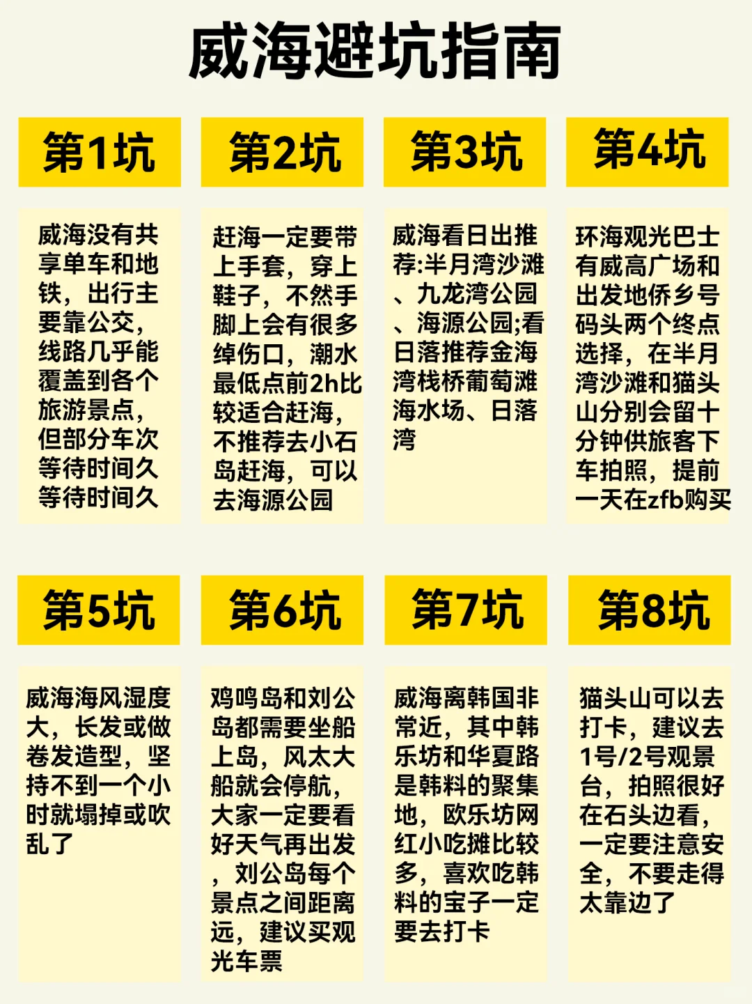 威海已回 我的建议是…