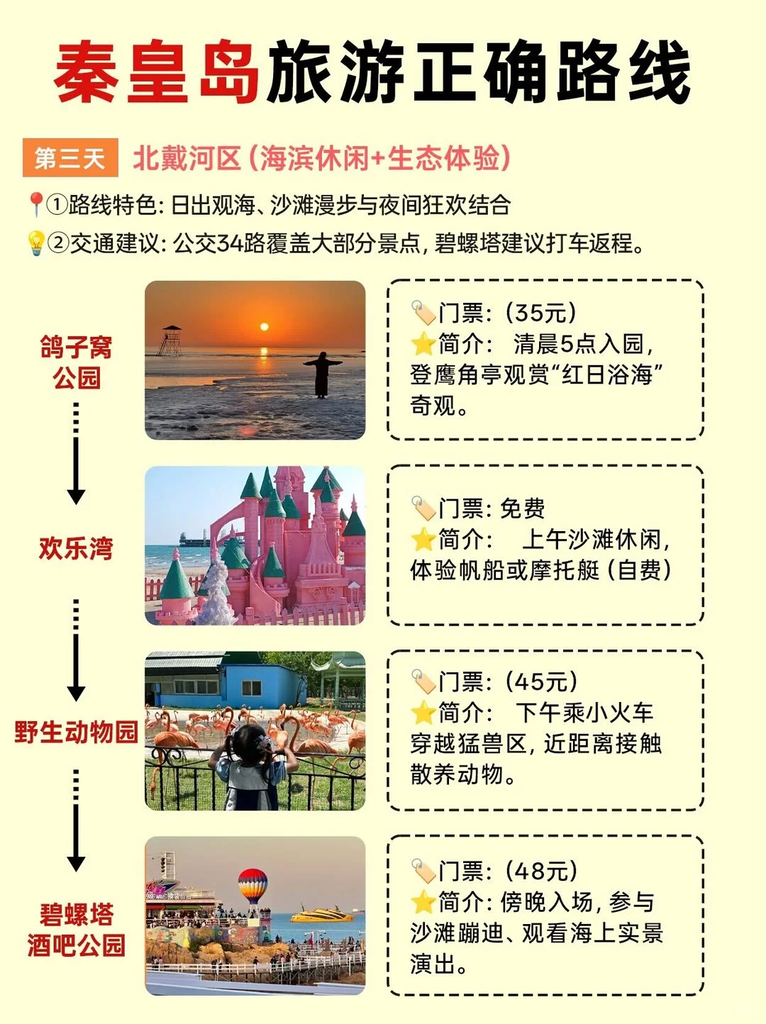 最喜欢秦皇岛这个地方！绝对不能错！