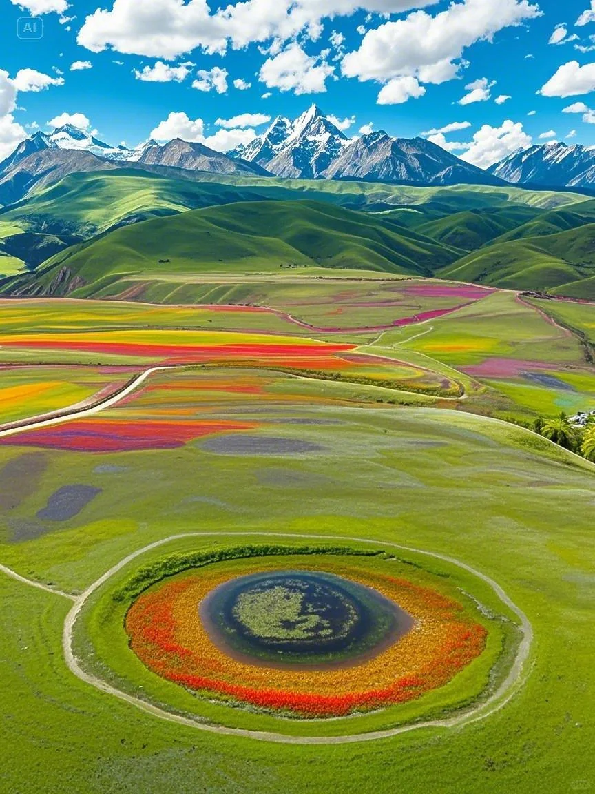 夏天的川西,已经美到next level了…