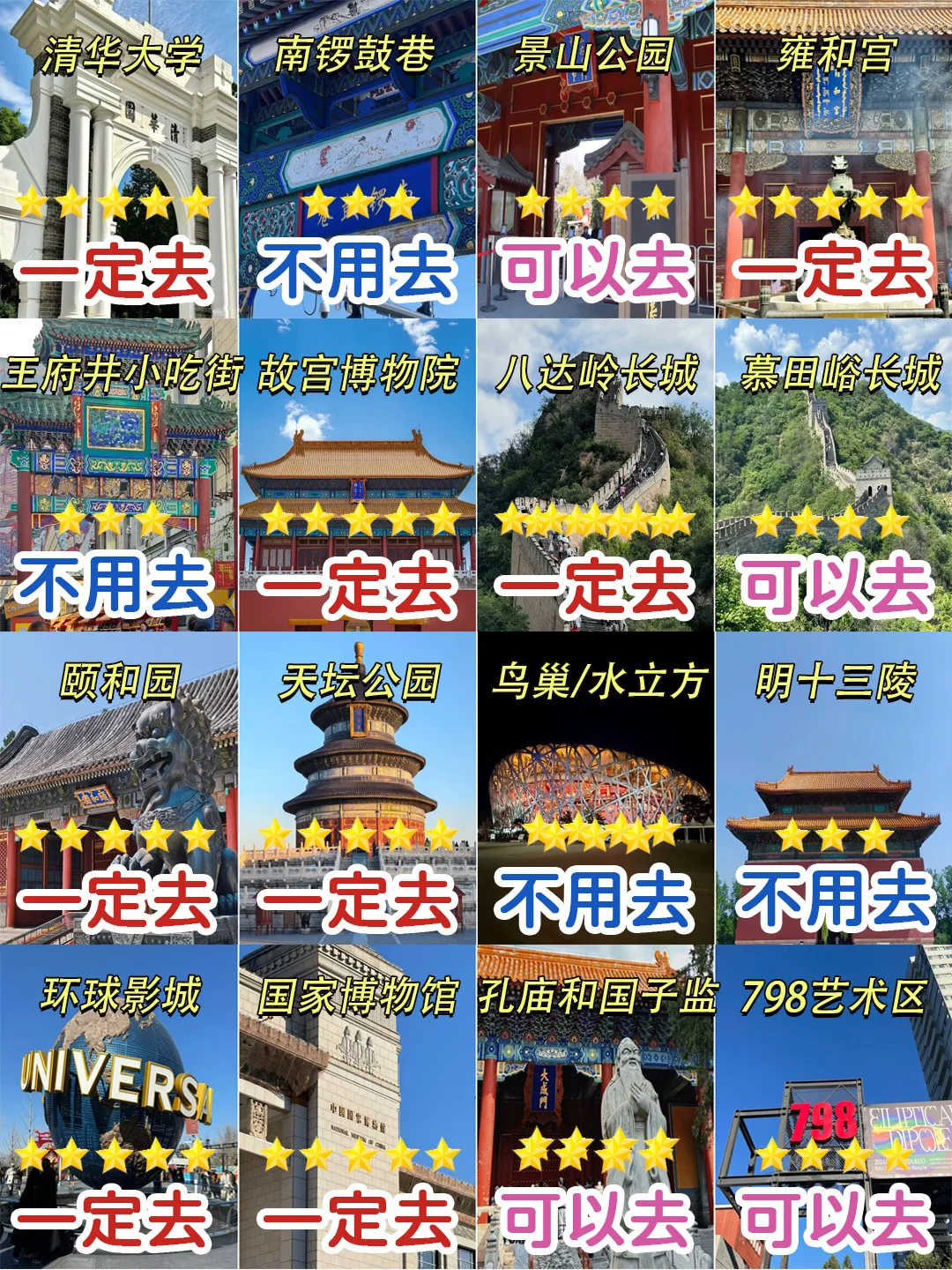 拜托🙏夏季来北京这些景点一定要知道