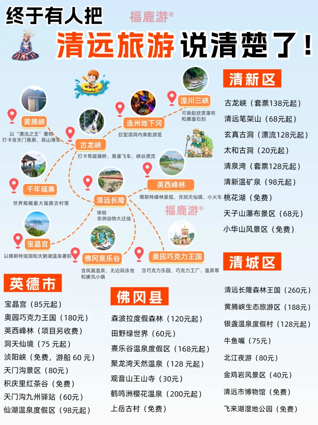 广东周末游天花板|清远必去景点＆美食攻略