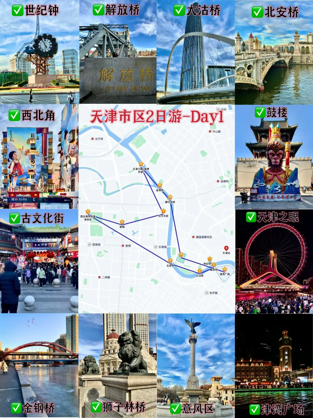 天津端午旅游攻略！景点+路线+美食街+夜市