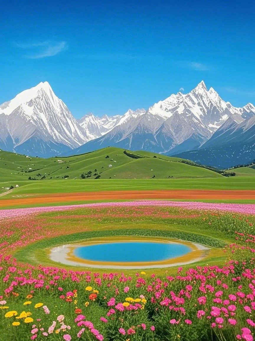 夏天的川西,已经美到next level了…