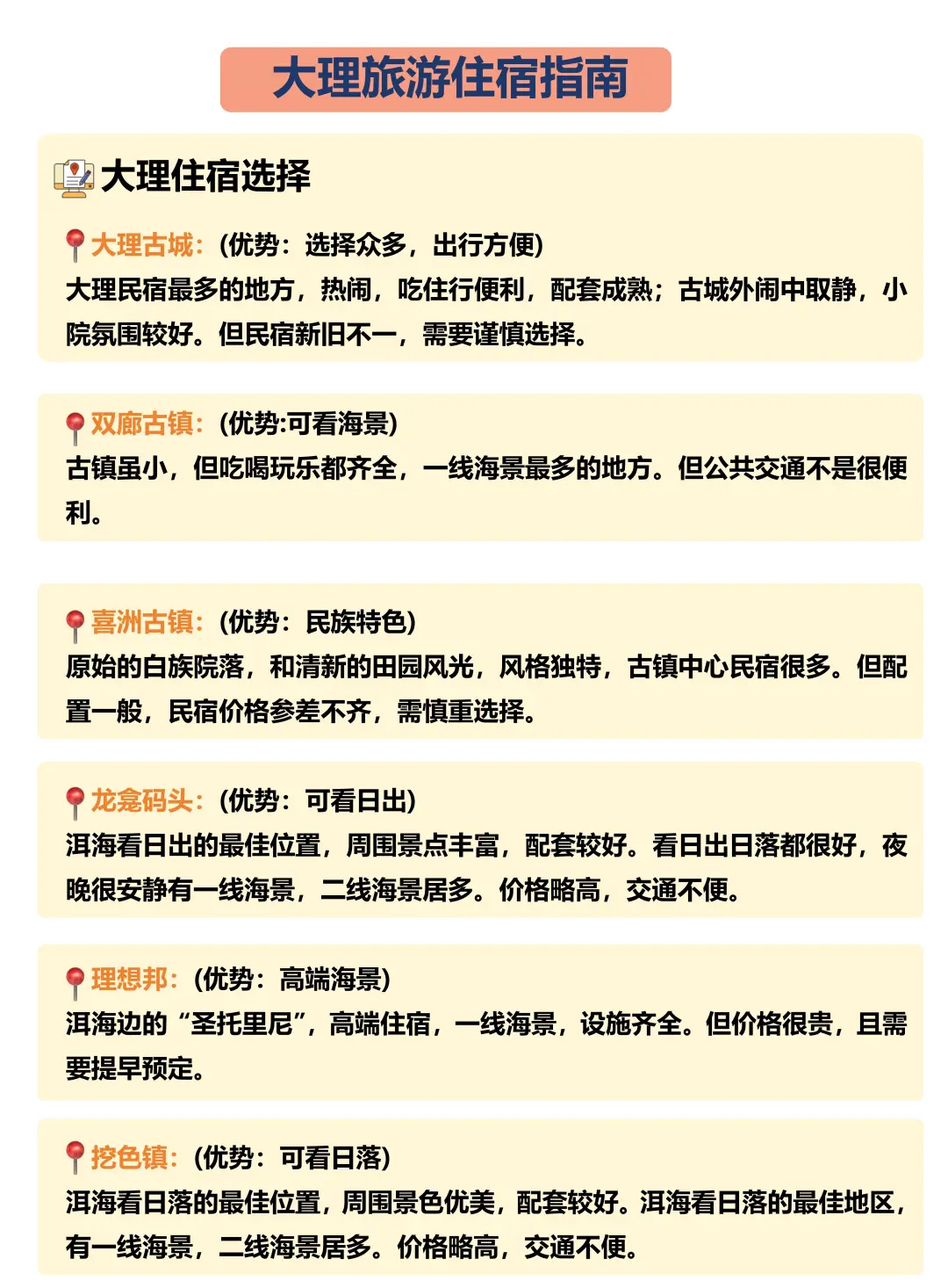 6-7月要来大理的注意了，来之前一定要看的