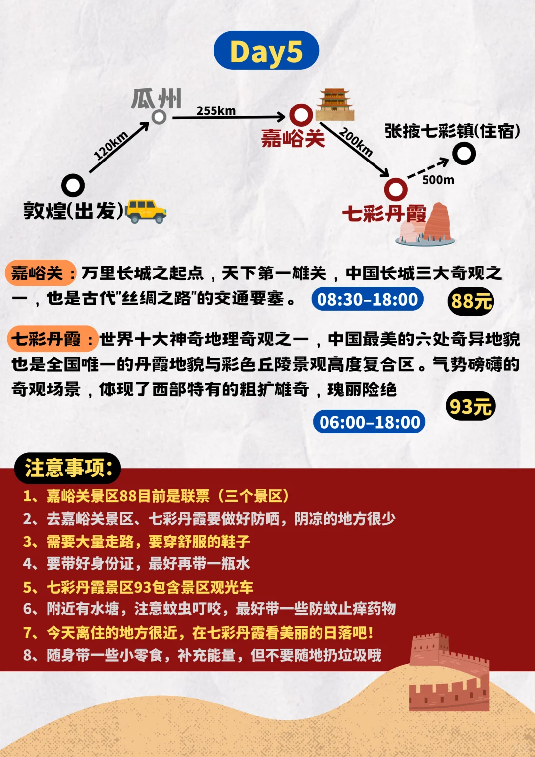 青甘6天5晚保姆级旅游攻略＋旅游穿搭