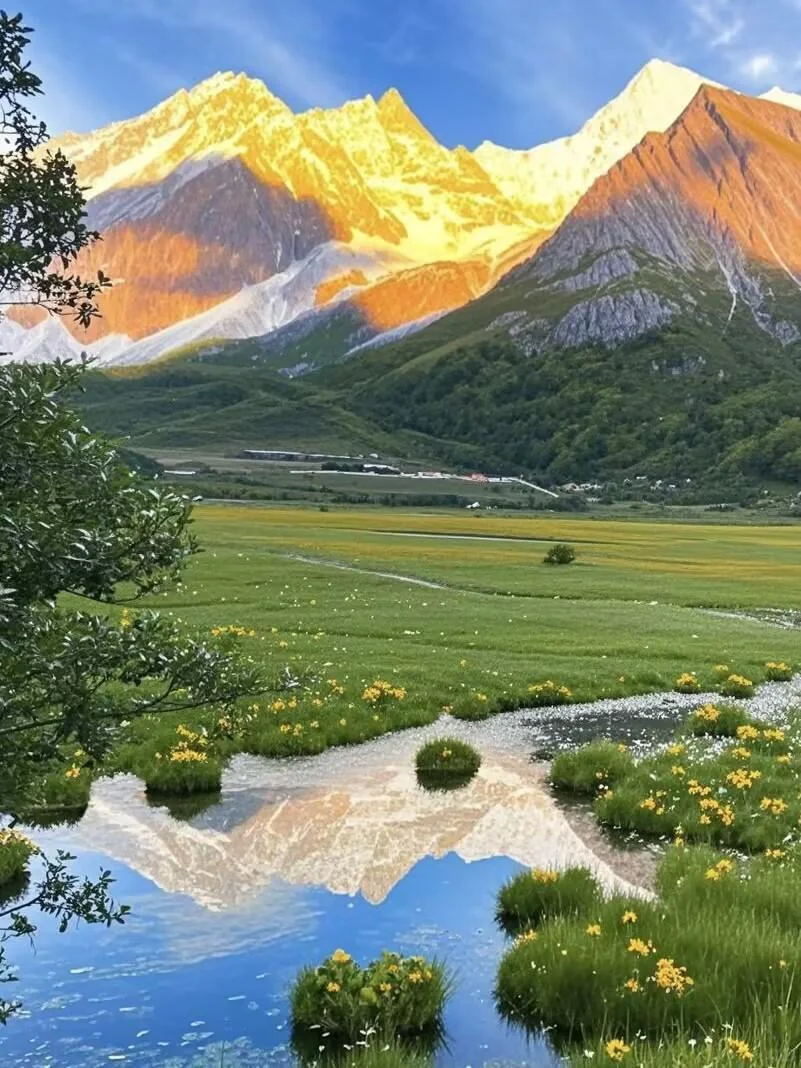 和老公去了夏天的川西，真的比瑞士还震撼