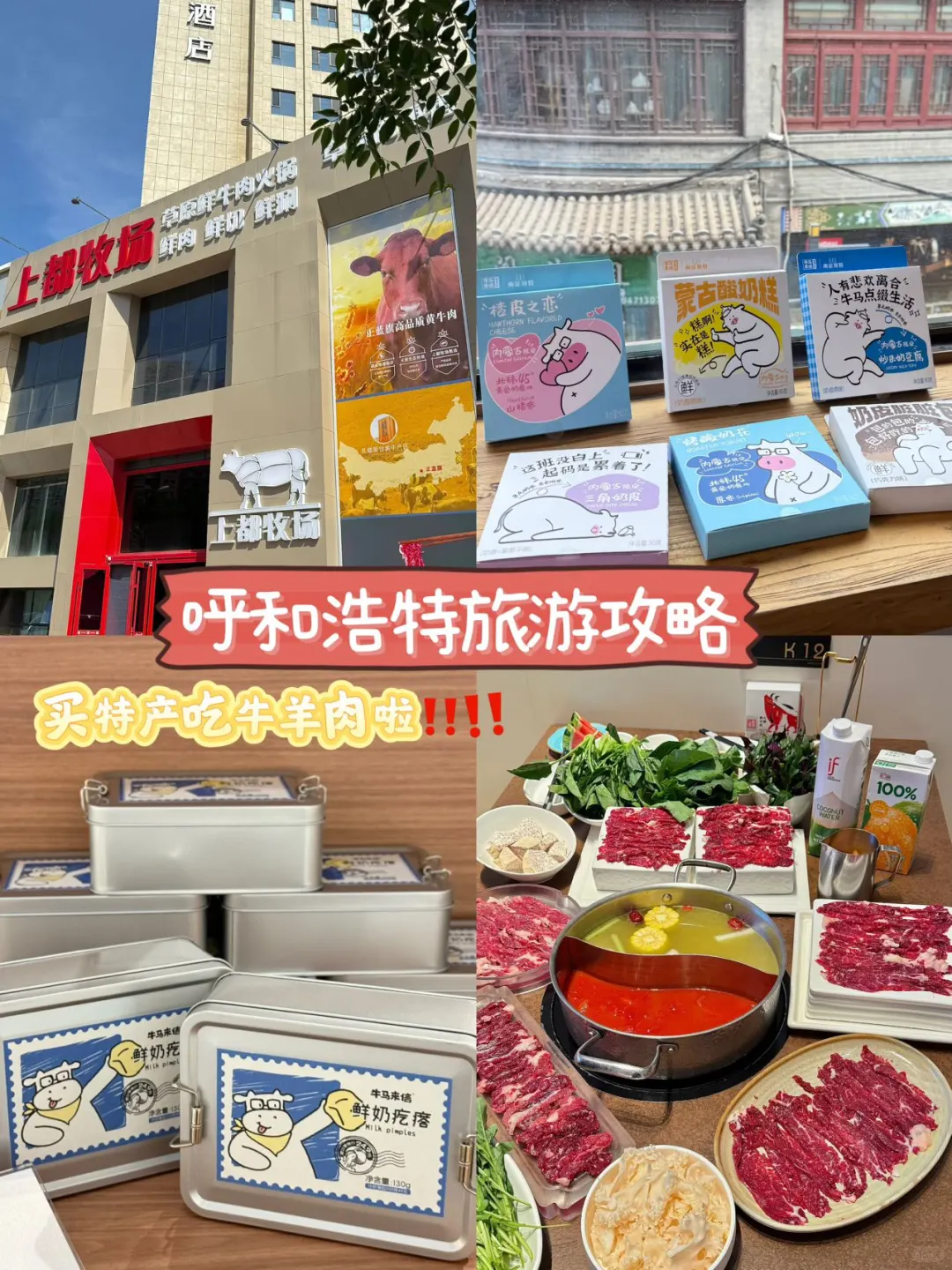 别再乱逛了！呼和浩特美食旅游攻略‼️‼️🌟