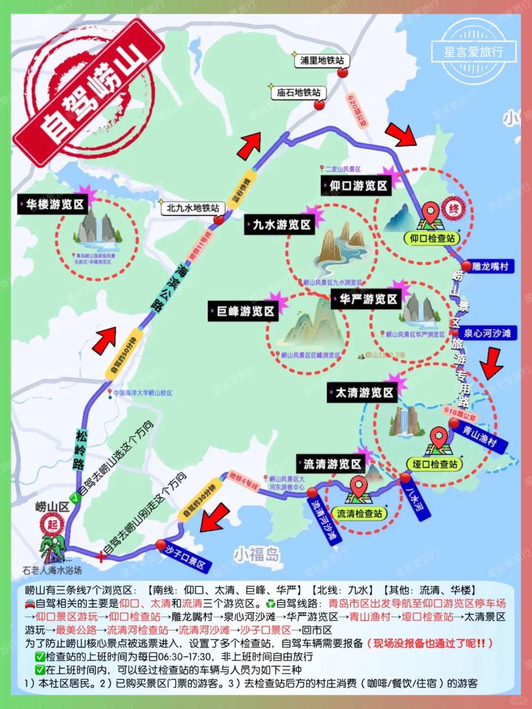 青岛｜崂山一日游攻略（自驾版）