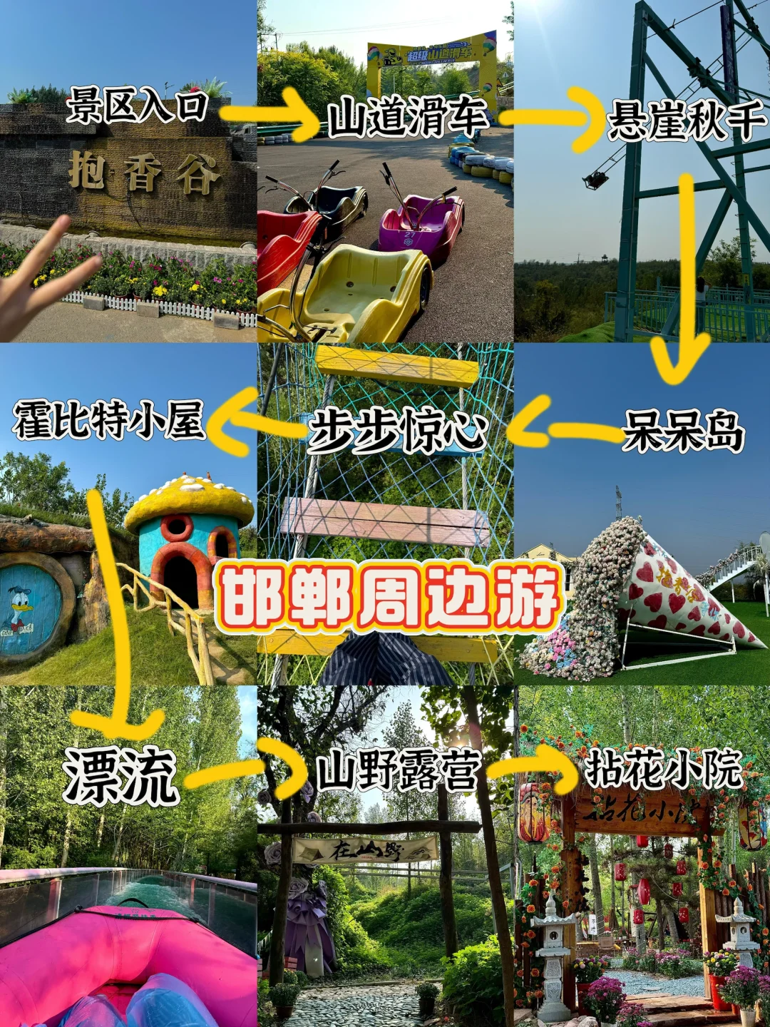 邯郸周边游｜邢台抱香谷超强攻略来了❗️