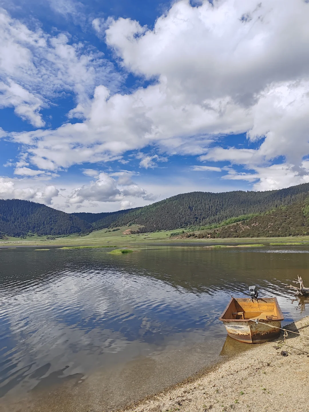 香格里拉普达措国家公园门票不便宜但确实美