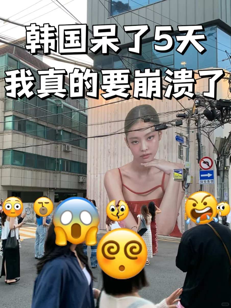 🇰🇷韩国呆了5天，我真的要崩溃了😰