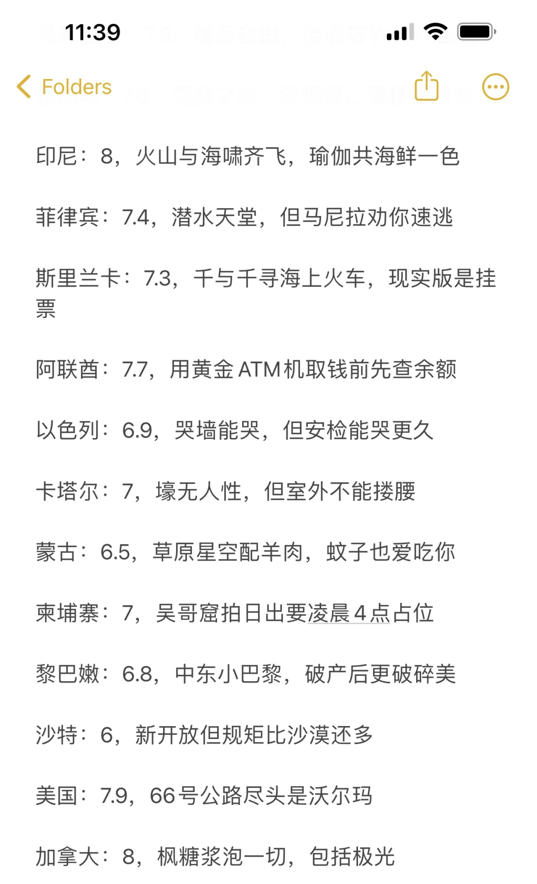 锐评国外旅游体验