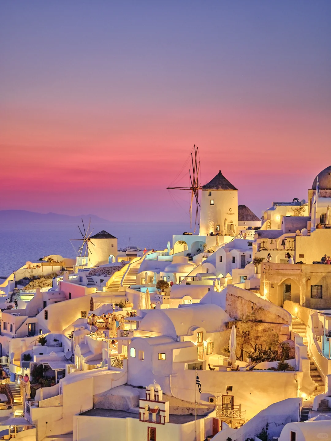 🌅圣托里尼 | 世界排名第一的爱琴海日落