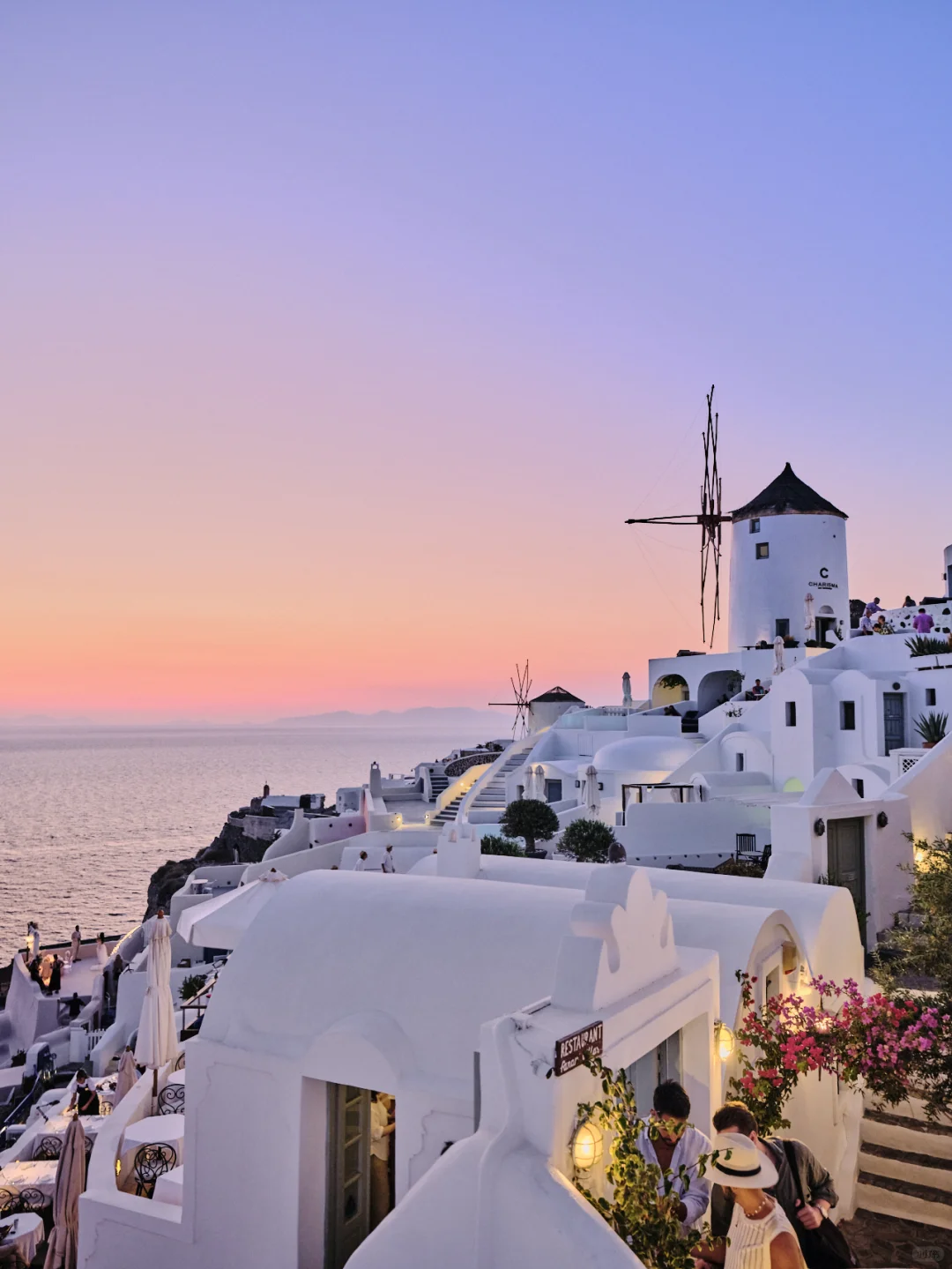 🌅圣托里尼 | 世界排名第一的爱琴海日落