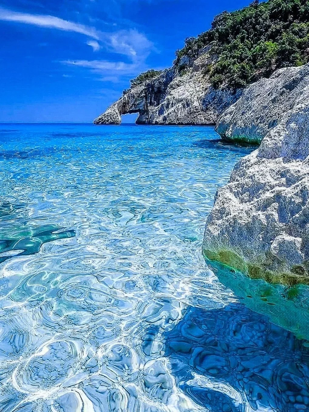 意大利撒丁岛丨这里才是无需滤镜的玻璃海