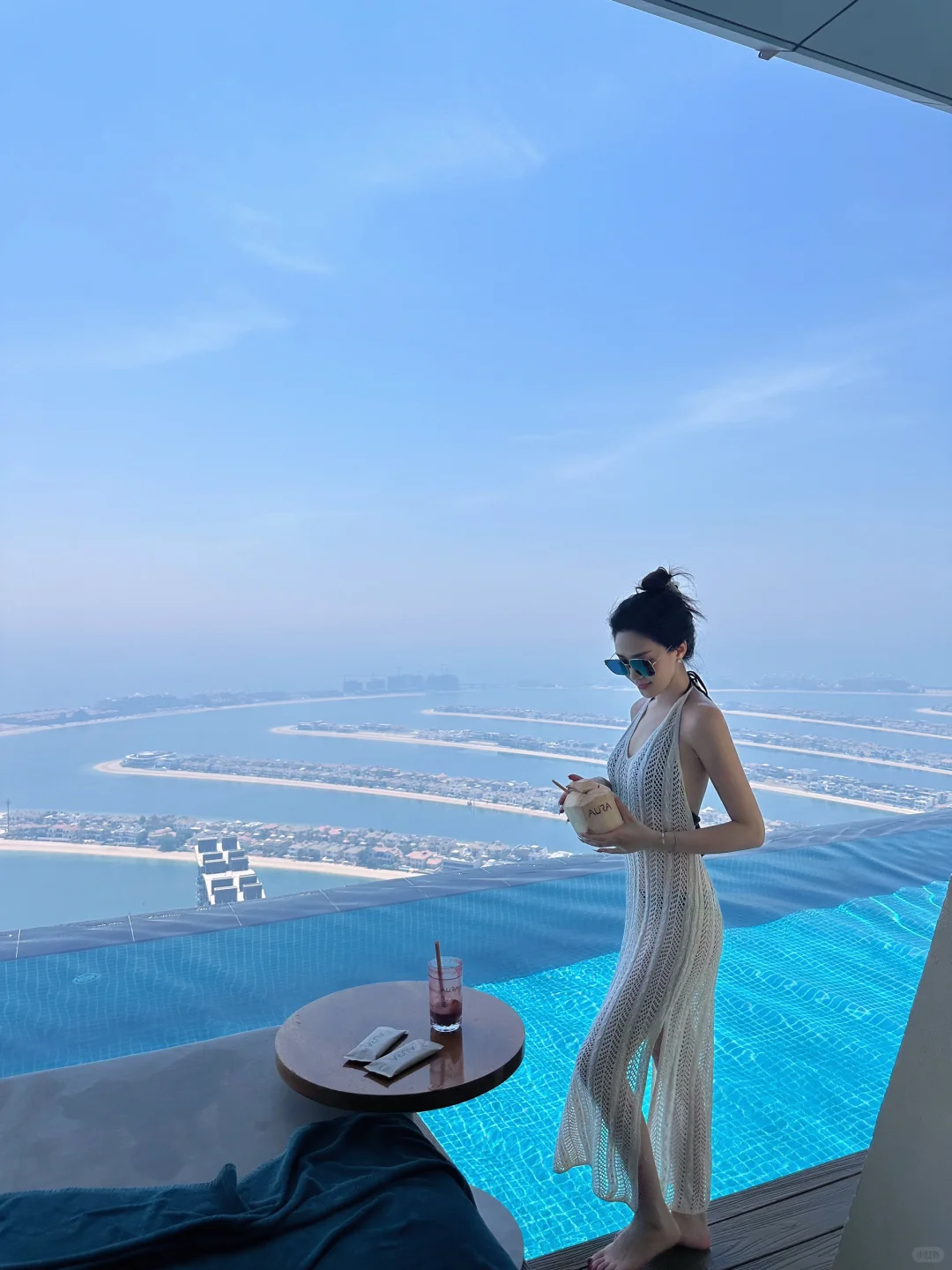 Dubai|人生必打卡的无边泳池🩵