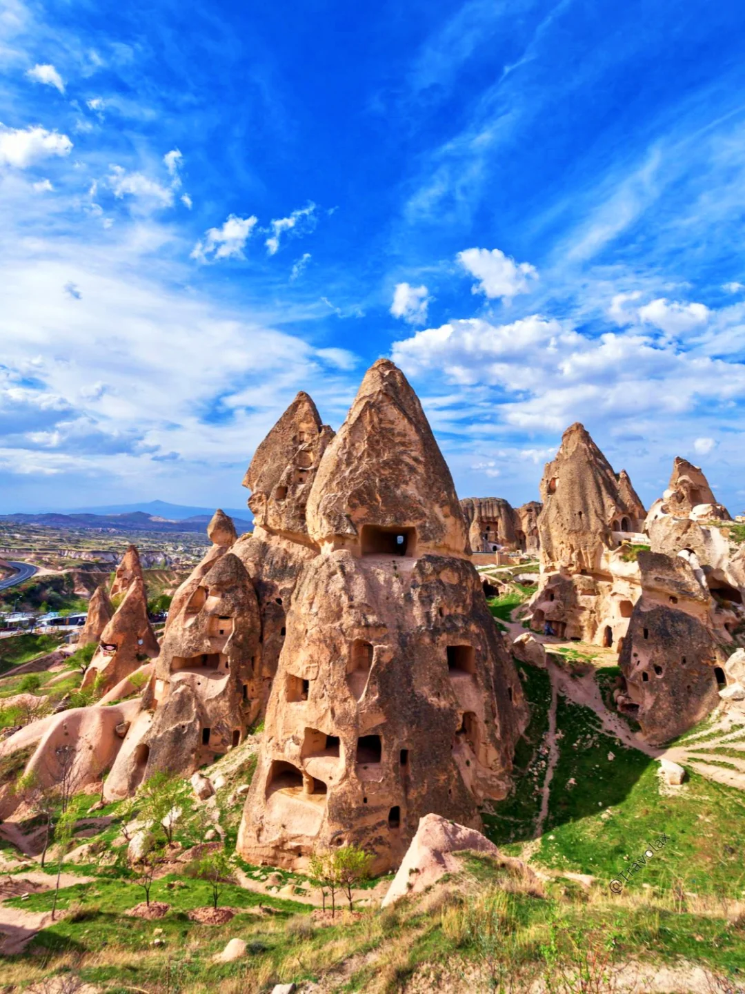 在土耳其卡帕多奇亚追一场梦幻的热气球🎈