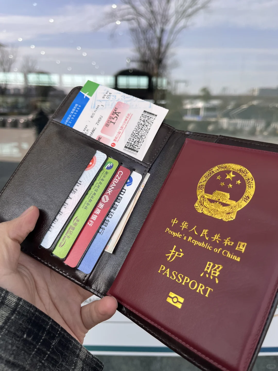 护照夹是我国外旅游八年的搭子！